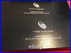 2011 Silver Eagle 25th Anniversary 5 Proof Coin Set