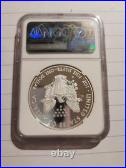 2012 American Silver Eagle Proof 1oz Coin Ultra Cameo NGC PF69 Very Low Mintage