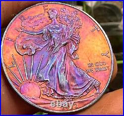 2012 Monster Toned 1 OZ American Silver Eagle