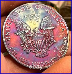 2012 Monster Toned 1 OZ American Silver Eagle