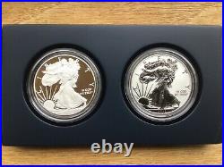2012-S American Silver Eagle 75th Anniversary Proof Set (2 coins)