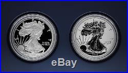 2012 San Francisco 75th Anniversary Reverse & Proof American Eagle Silver Set