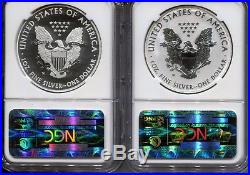 2013 $1 NGC PF SP 70 West Point American Silver Eagle 2 Coin Set Early Releases