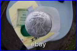 2013 1 oz x 20 American Silver Eagle Roll / TubeBU. 999 Fine 2013 1 oz x 20 American Silver Eagle Roll / TubeBU. 999 Fine