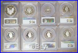 2013 S & W Limited Edition Silver 8 Coin Proof Set PCGS PR70DCAM Eagle, Quarter