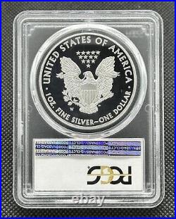 2013-W $1 American 1oz 999 Fine Silver Proof Eagle T-1 PCGS PR69DCAM Graded Coin