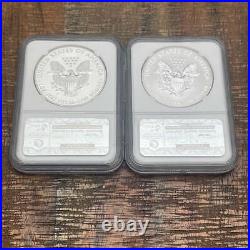 2013 W $1 Silver Eagle First Releases NGC SP69 Enhanced Finish & Reverse Proof