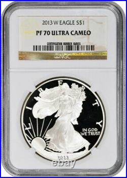 2013-W American Silver Eagle Proof NGC PF70 UCAM