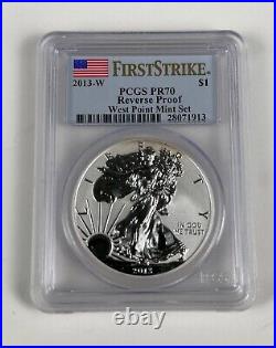 2013-W Silver Eagle PCGS PR70 Reverse Proof