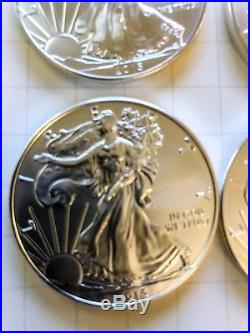 2015 1 Oz Silver American Eagle BU, Rolls of 20 Coins, in Original US Mint Tubes