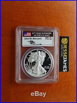 2015 W Proof Silver Eagle Pcgs Pr70 Dcam Mercanti First Day Issue Philadelphia