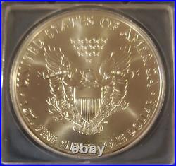 2015 (p) Icg Ms69 Silver Eagle Struck At Philadelphia Only 79,640 Struck Rare