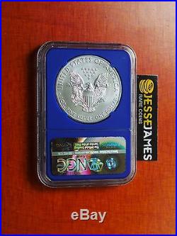2015 (p) Silver Eagle Ngc Ms69 Struck At Philadelphia Mint Mintage 79,640 Rarest
