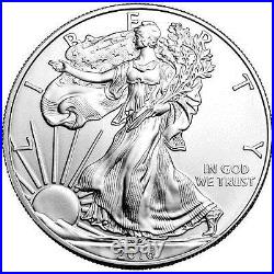 2016 1 oz Silver American Eagle Coins BU (3 Lots, Roll, Tube of 20) 60 ct TTI