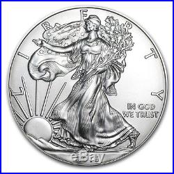 2016 1 oz Silver American Eagle Coins BU (Lot, Monster Box of 500) SKU #95427