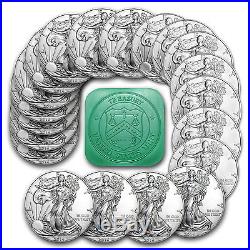 2016 1 oz Silver American Eagle Coins BU (Lot, Roll, Tube of 20) SKU #95425