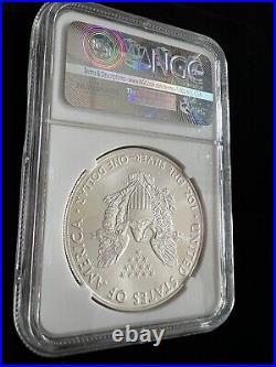 2016 MS 69.999 AMERICAN SILVER EAGLE $ COIN 30th ANNIVERSARY COLLECTIBLE 2016 MS 69.999 AMERICAN SILVER EAGLE $ COIN 30th ANNIVERSARY COLLECTIBLE