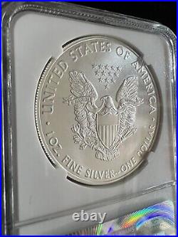 2016 MS 69.999 AMERICAN SILVER EAGLE $ COIN 30th ANNIVERSARY COLLECTIBLE