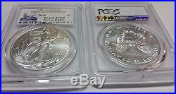 2016 Silver Eagle PCGS MS69 30th Anniversary Label 20 Pack withPCGS Case