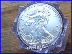 2016 Silver Eagle Roll (20) NGC, Early Release-GEM UNC, Sealed