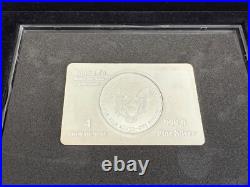 2016 USA The Silver Bullion Eagle 5oz Coin Bar 5oz. 999 & COA