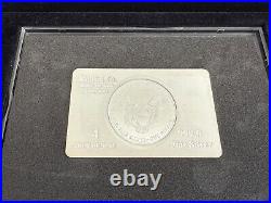 2016 USA The Silver Bullion Eagle 5oz Coin Bar 5oz. 999 & COA