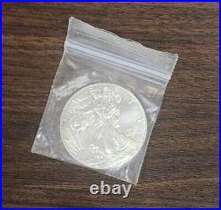 2016 US Mint. 999 Fine Silver American Eagle Dollar