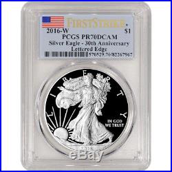 2016-W American Silver Eagle Proof PCGS PR70 DCAM First Strike
