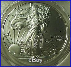 2016-W Burnished Silver Eagle UNC Annual Dollar Set PCGS SP70 HOT! With OGP