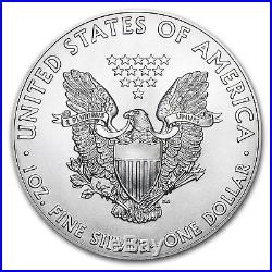 2017 1 oz Silver American Eagle BU (Lot, Roll of 100, Five Tubes) SKU #117470