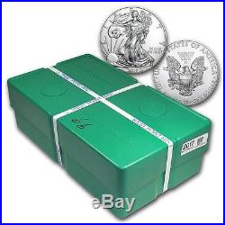 2017 1 oz Silver American Eagle BU (Monster Box of 500oz) SKU #117471