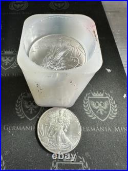 2017 American Silver Eagle 1 Oz Bu Tube Of Eagles 20 Total Better Year