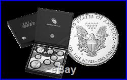 2017 Limited Edition Silver Proof Set with S Mint Proof Silver Eagle 17RC