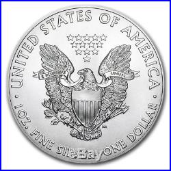 2017 Mint Roll of 20 1 Troy oz. 999 Fine Silver American Eagle $1 BU Coins