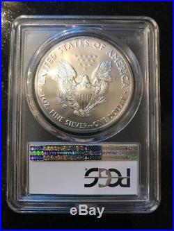 2017 (P) $1 Silver Eagle PCGS MS70 FIRST STRIKE AT PHILADELPHIA Green Label