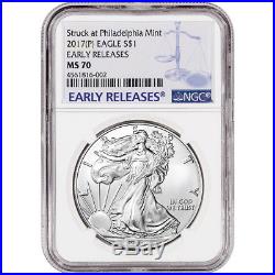 2017-(P) American Silver Eagle NGC MS70 Early Releases