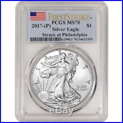 2017-(P) American Silver Eagle PCGS MS70 First Strike
