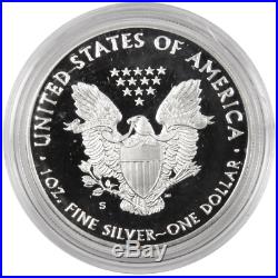 2017-S Proof $1 American Silver Eagle Congratulations Set OGP & COA