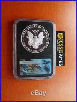2017 S Proof Silver Eagle Ngc Pf70 Ultra Cameo Early Releases Mercanti Black