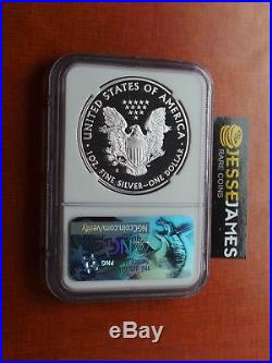 2017 S Proof Silver Eagle Ngc Pf70 Ultra Cameo Er From Congratulations Set