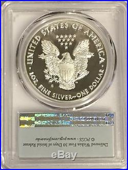 2017 S Proof Silver Eagle Pcgs Pr70 Congratulations Set First Day Issue Flag
