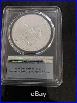 2017 S & W Silver Eagle PCGS MS70 PR70 SP70 Flag Label First Day. 5 Coins