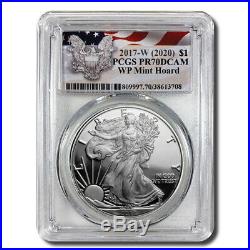 2017-W (2020) Proof Silver Eagle PCGS PR70 DCAM (West Point Mint Hoard)