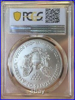 2017-W American Silver Eagle Burnished PCGS SP70