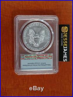 2017 W Burnished Silver Eagle Pcgs Sp70 First Day Of Issue Flag First Strike Fdi