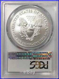 2017 W Burnished Silver Eagle Pcgs Sp70 Trump Inaugural First Day Of Issue Fdi