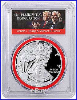 2017-W Silver Eagle PCGS PR70 DCAM First Day Issue 1 of 1000 Red Gasket SKU46282