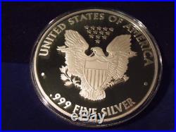 2018 Proof Silver Eagle ONE TROY POUND. 999 fine silver 12 TROY OUNCES IN STOCK
