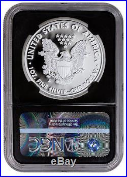 2018-S Proof American Silver Eagle $1 NGC PF70 UC FDI BC Trolley Label SKU54877