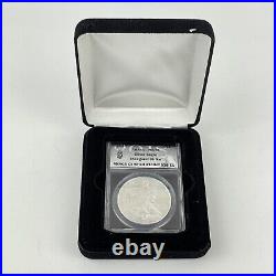 2018 Silver Eagle Inaugural Strike ANACS MS70 Graded Coin